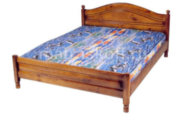 Кровать «Горка» Филенчатая