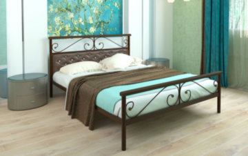Кровать «Эсмеральда Plus» Мягкая / Кровать «Эсмеральда Плюс» Мягкая